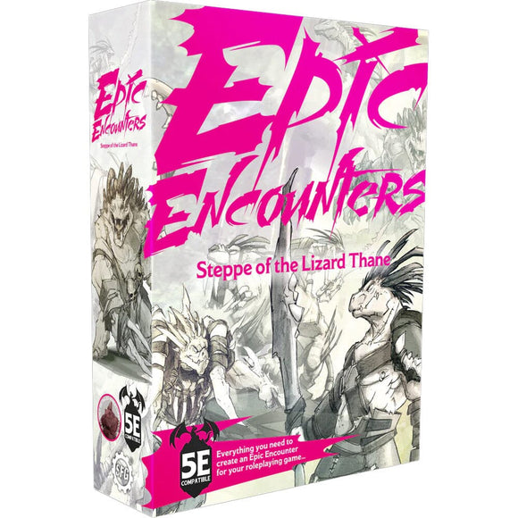 D&D Epic Encounters: Steppe of the Lizard Thane EpicEncounters Steamforged Games 