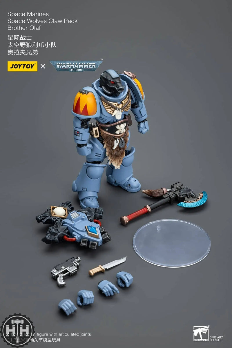 HammerHouse | JT2726 JoyToy Space Wolves Claw Pack Brother Olaf by