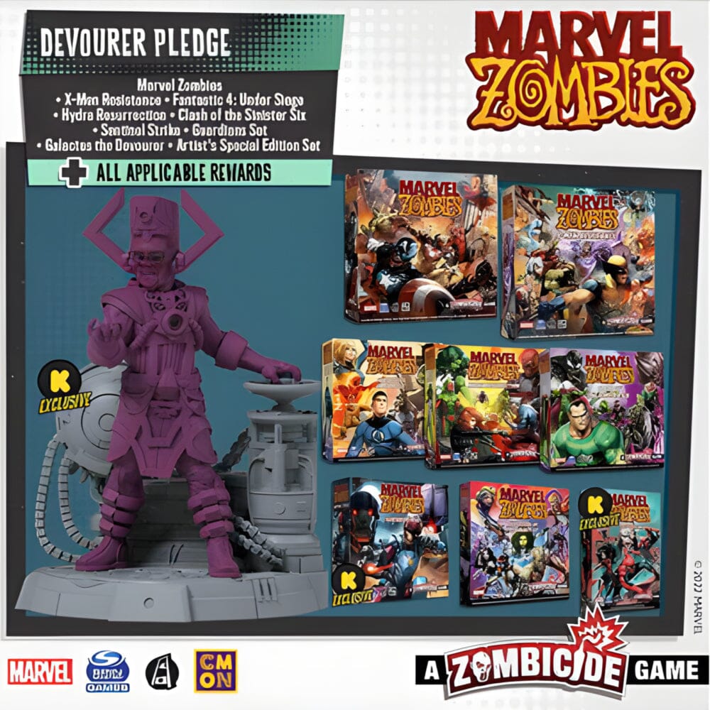 HammerHouse | Marvel Zombies Devourer Pledge with Add-ons (with Galactus)  by CMON at $1,250.00 SGD SGD