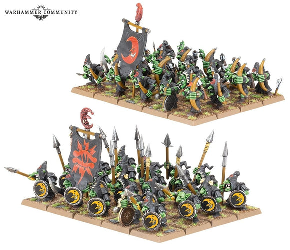 Orc & Goblin Tribes: Night Goblin Mob The Old World Games Workshop 