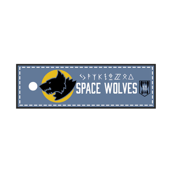 Starforged: Imperial Armed Forces Moral Badge [Space Wolves] Soft Velcro Games Workshop Merchandise Starforged 