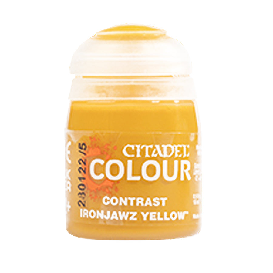 PEINTURE - CITADEL CONTRAST - IRONJAWZ YELLOW (18ML) 29-52