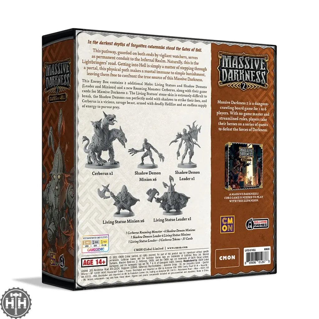 HammerHouse | Massive Darkness 2: Enemy Box - Gates of Hell by CMON at ...