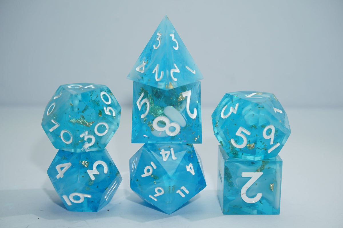 HammerHouse MGRS44 Icy Flakes Dice Set by HammerDice at 25.50 SGD SGD
