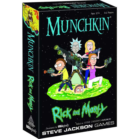 MUNCHKIN: Rick And Morty Board & Card Games CMON 