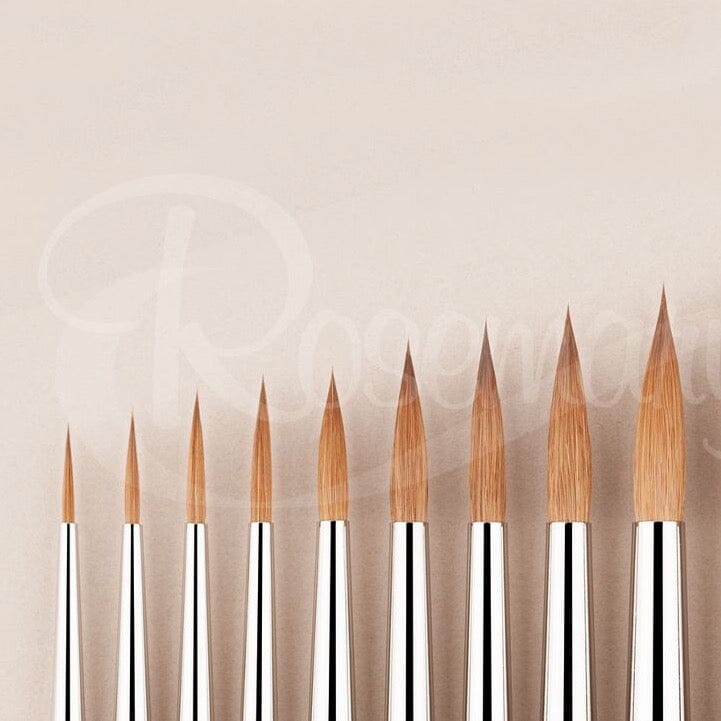 HammerHouse Rosemary & Co Series 8. Pure Kolinsky Sable Pointed Round