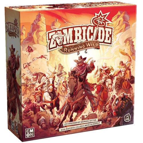 Zombicide Undead or Alive: Running Wild Board & Card Games CMON 