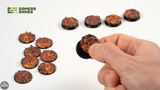 GamersGrass Molten Lava - Round 25mm (x12) GamersGrass