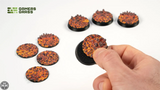 GamersGrass Molten Lava - Round 32mm (x8) GamersGrass