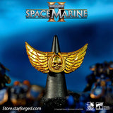 Starforged: Titus Ultramarines Courage & Honour Pin Badge Starforged