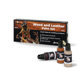 Scale75 Wood And Leather Paint Set
