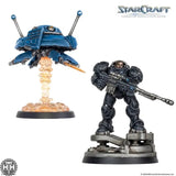 Starcraft Miniatures Game: Jim Raynor and Point Defence Drone
