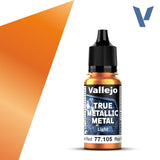 77105 - True Metallic: Metal Light Forged Red 18ml True Metal Vallejo 