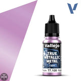 77108 - True Metallic: Metal Light Amethyst Purple 18ml True Metal Vallejo 