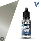 77120 - True Metallic: Metal Light Obsidian Black 18ml True Metal Vallejo 