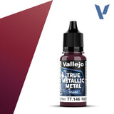77146 - True Metallic: Metal Shade Ruby Red 18ml True Metal Vallejo 
