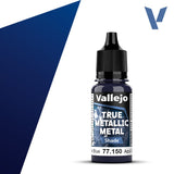 77150 - True Metallic: Metal Shade Ultramarine Blue 18ml True Metal Vallejo 