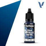 77151 - True Metallic: Metal Shade Sapphire Blue 18ml True Metal Vallejo 