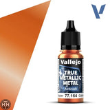 77164 - True Metallic: Metal Airbrush Ancient Copper 18ml True Metal Vallejo 