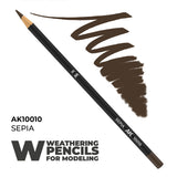 Ak10010 Watercolor Pencil Sepia