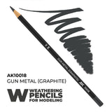 Ak10018 Watercolor Pencil Gun Metal (Graphite)