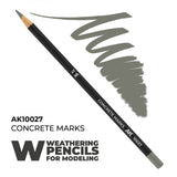 Ak10027 Watercolor Pencil Concrete Marks