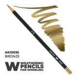 Ak10036 Watercolor Pencil Bronze