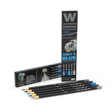 Ak10043 Watercolor Pencil Set Grey And Blue Camouflages