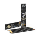 Ak10046 Watercolor Pencil Set Metallics