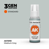 Ak11010 Medium Grey 17ml