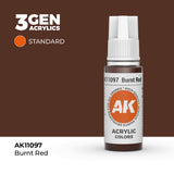 Ak11097 Burnt Red 17ml