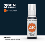 Ak11189 Dark Prussian Blue 17ml