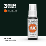 Ak11190 Dark Sea Blue 17ml