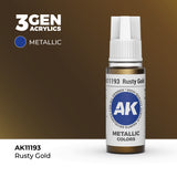 Ak11193 Rusty Gold 17ml