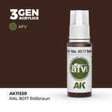 Ak11330 Ral 8017 Rotbraun