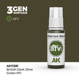Ak11381 British Dark Olive Green PFI