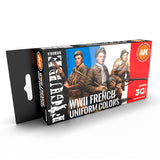 Ak11633 French Uniform Colors 3G Set