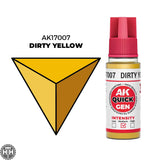 Ak17007 Dirty Yellow 18 Ml - Quick Gen AK Interactive