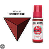Ak17031 Crimson Red 18 Ml - Quick Gen AK Interactive