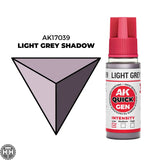 Ak17039 Light Grey Shadow 18 Ml - Quick Gen AK Interactive