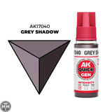Ak17040 Grey Shadow 18 Ml - Quick Gen AK Interactive