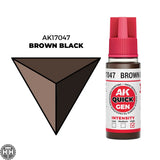 Ak17047 Brown Black 18 Ml - Quick Gen AK Interactive