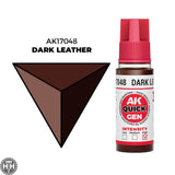 Ak17048 Dark Leather 18 Ml - Quick Gen AK Interactive