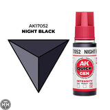 Ak17052 Night Black 18 Ml - Quick Gen AK Interactive