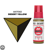 Ak17063 Desert Yellow 18 Ml - Quick Gen AK Interactive