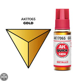 Ak17065 Gold 18 Ml - Quick Gen AK Interactive