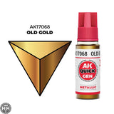 Ak17068 Old Gold 18 Ml - Quick Gen AK Interactive