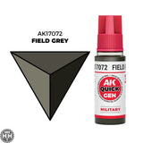 Ak17072 Field Grey 18 Ml - Quick Gen AK Interactive