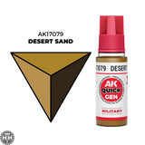 Ak17079 Desert Sand 18 Ml - Quick Gen AK Interactive