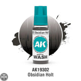 AK19302 Obsidian Holt Wash 18Ml AK Interactive